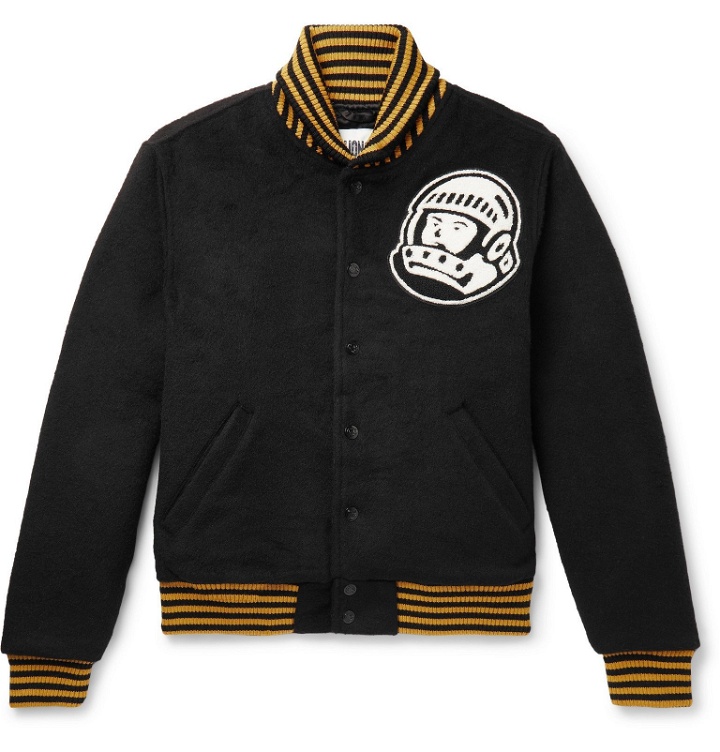 Photo: Billionaire Boys Club - Astro Logo-Appliquéd Wool-Blend Bomber Jacket - Black