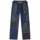 W'menswear Women's Unisex Freedom Flight Trouser in Denim