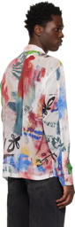 Andersson Bell White Printed Shirt