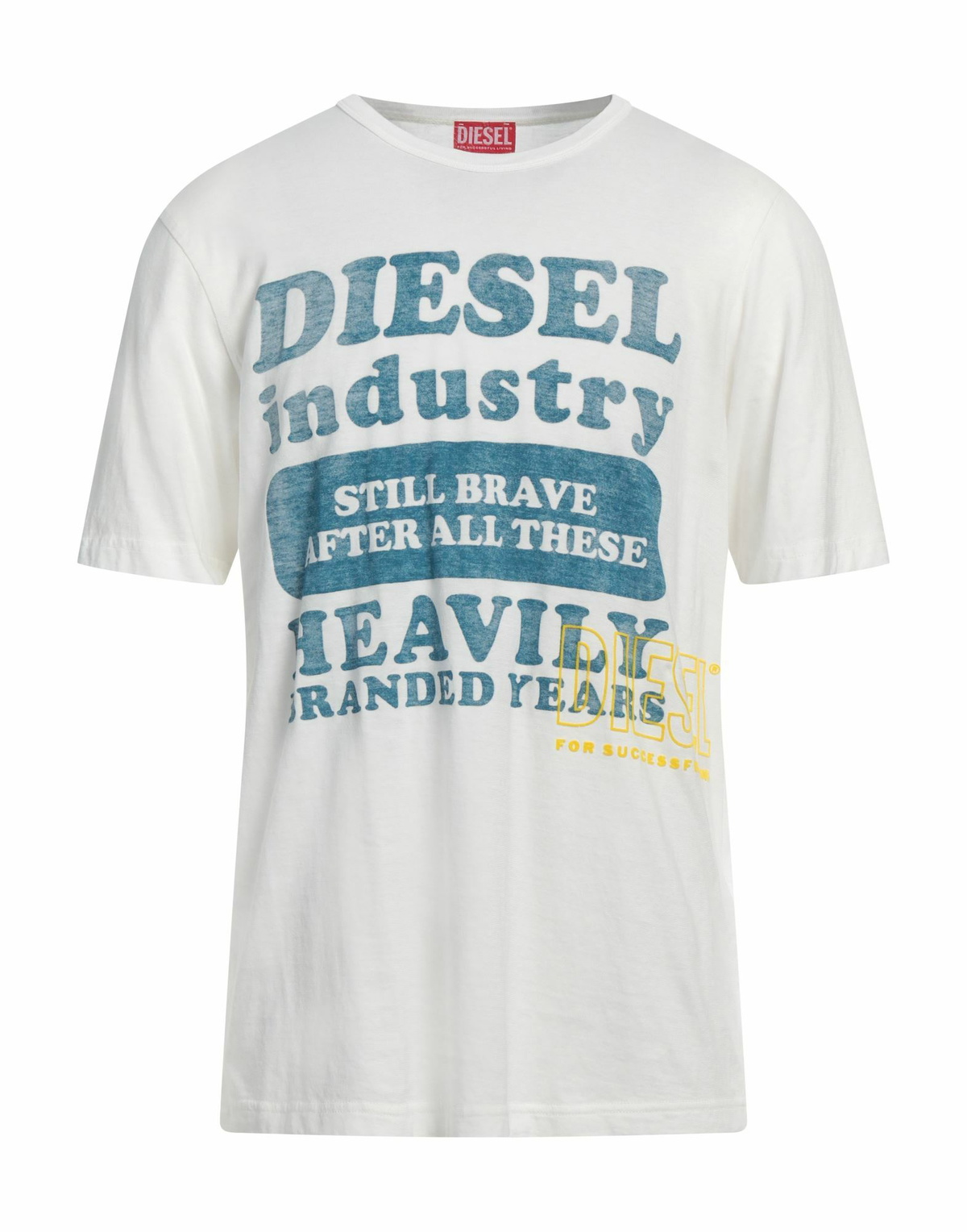 Diesel Mens T-shirt in White