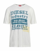 Diesel Mens T-shirt in White