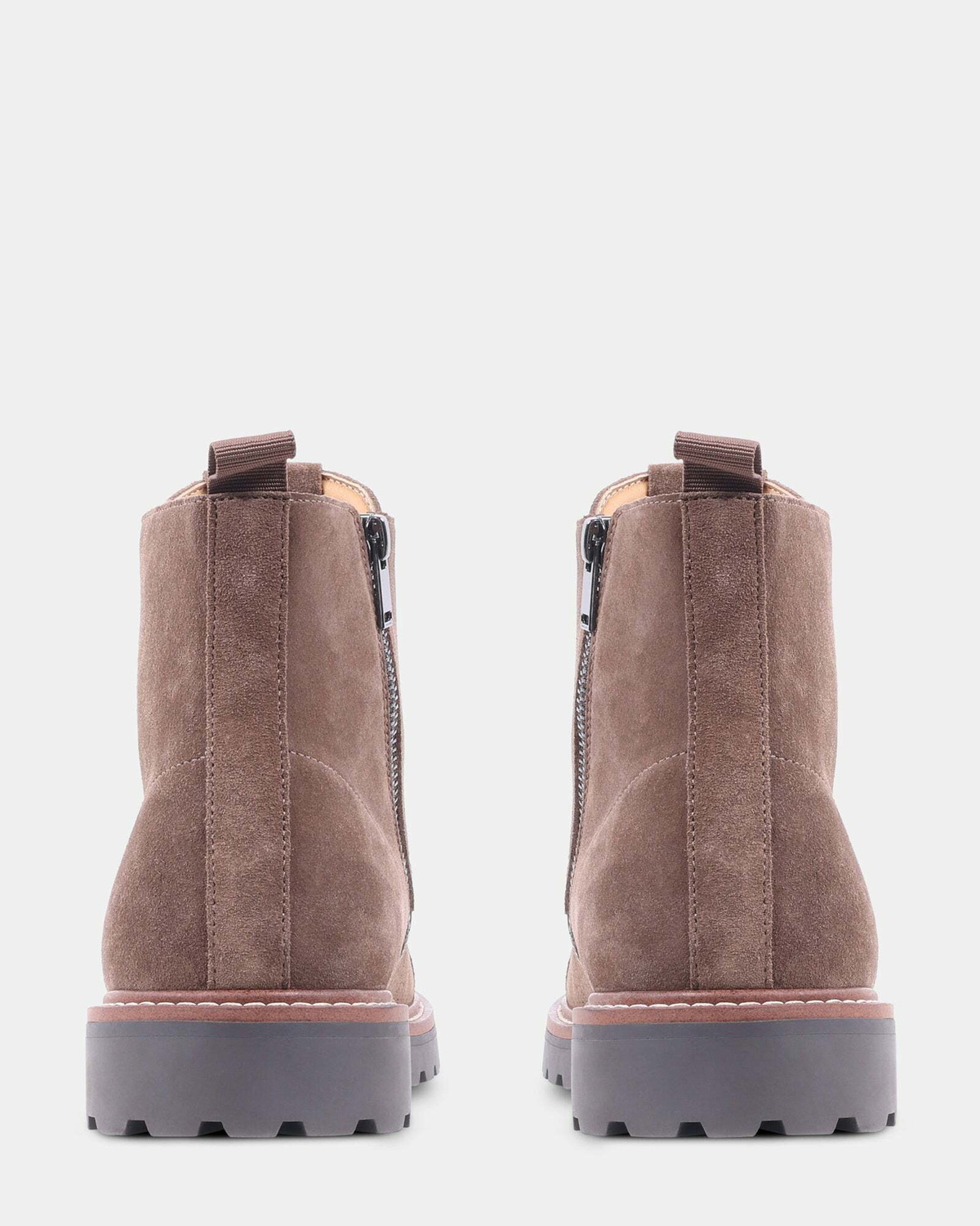Steve Madden Uggo Boots in Taupe