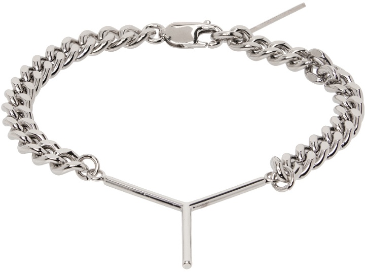 Photo: Y/Project Silver Mini Y Chain Bracelet