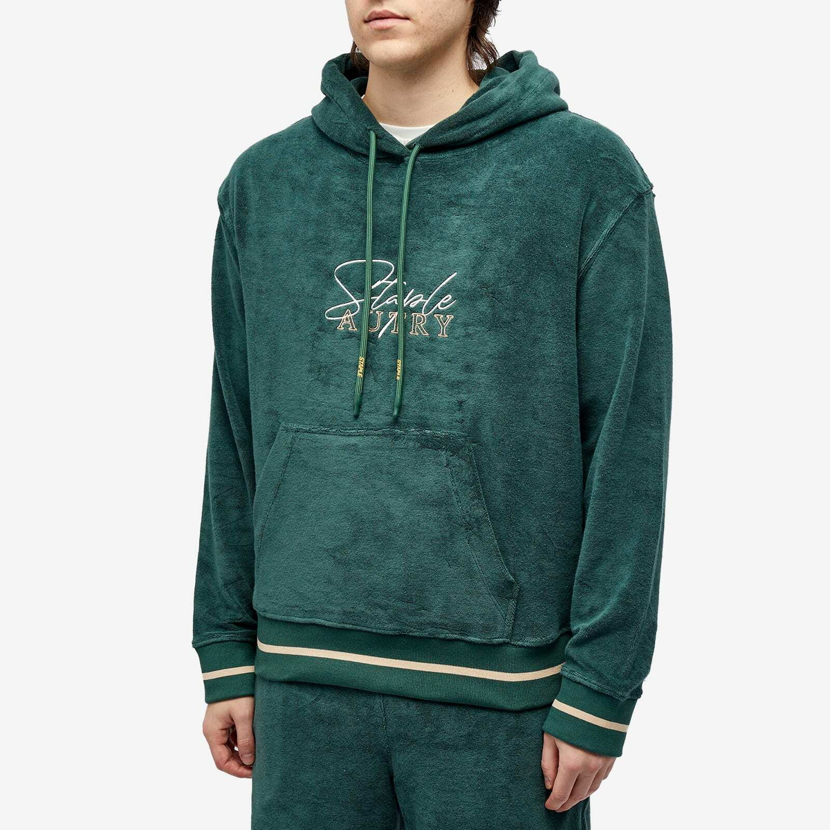 Autry Men's x Staple Hoodie in Tinto Green