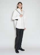 Saint Laurent High-Waisted Faille Pants