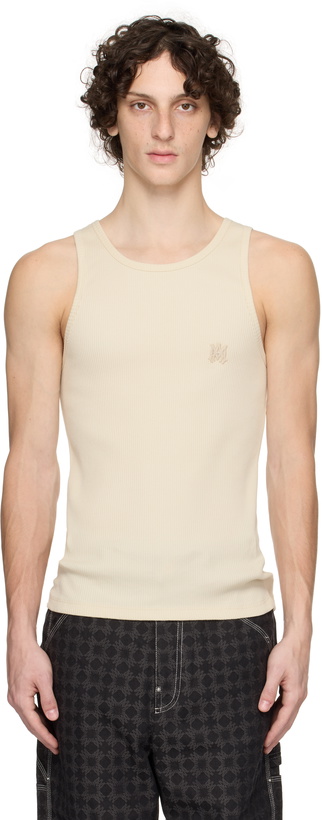 Photo: AMIRI Off-White MA Tonal Tank Top