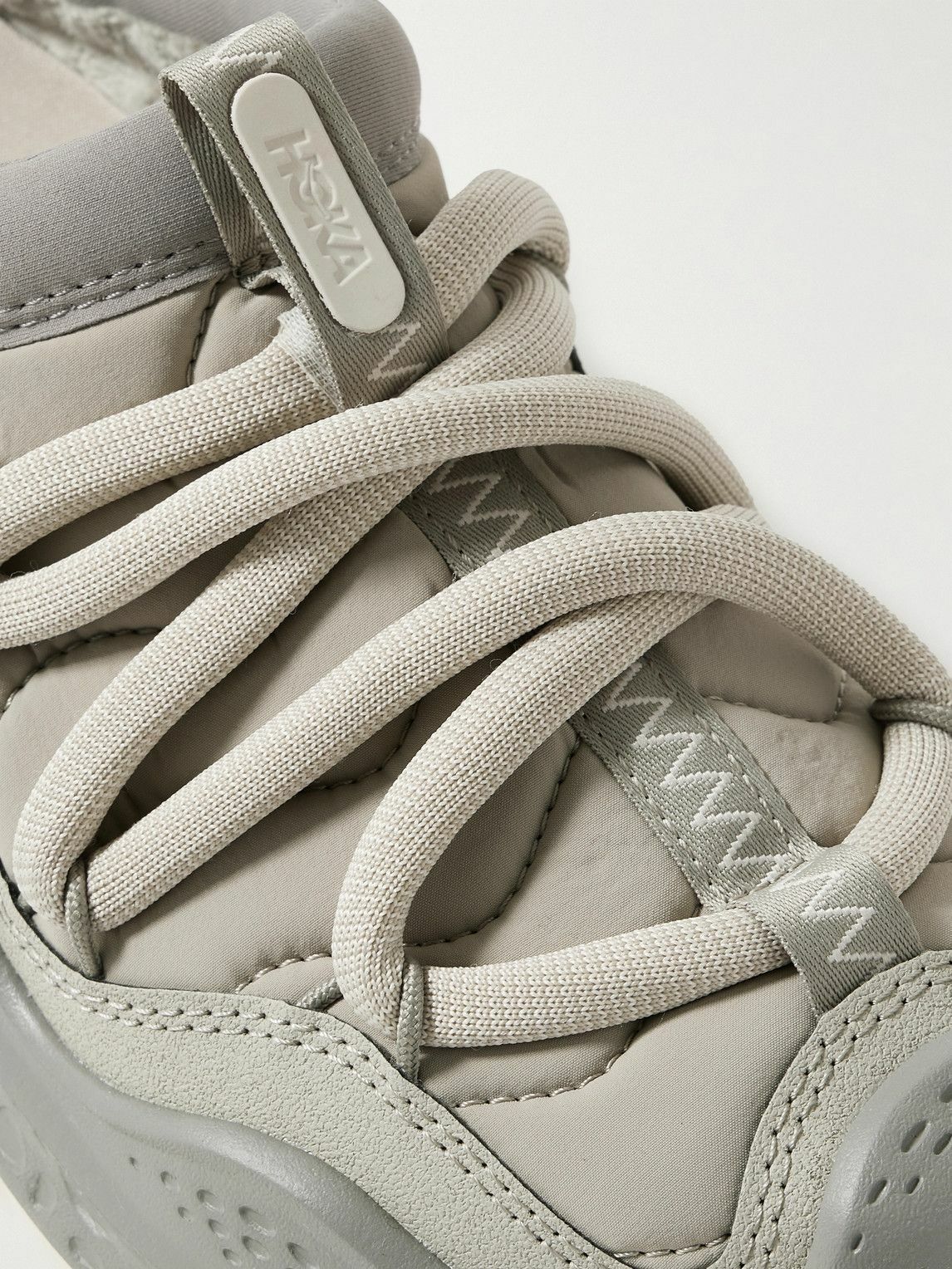 Ooka フェイスクリーム グレー Hoka - Ora Primo Neoprene and Rubber Slip-On Sneakers - Neutrals