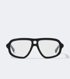 Bottega Veneta Aviator glasses