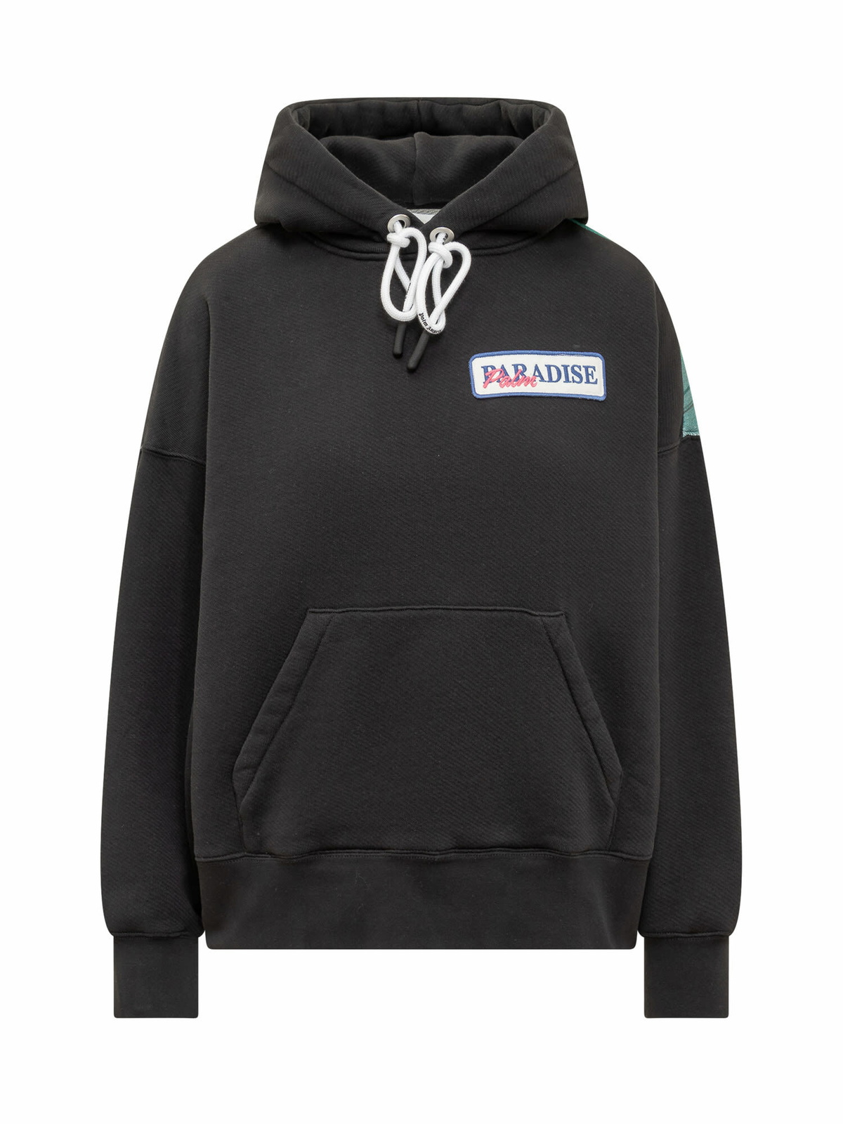Palm Angels Green Croco Hoodie Palm Angels