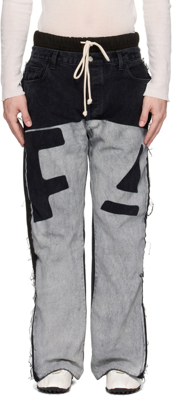 Photo: Rivington Roi Rebis Black & Gray Father Agency Fara-C Jeans