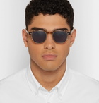 Moscot - Arthur Round-Frame Tortoiseshell Acetate Optical Glasses with Clip-On UV Lenses - Men - Tortoiseshell