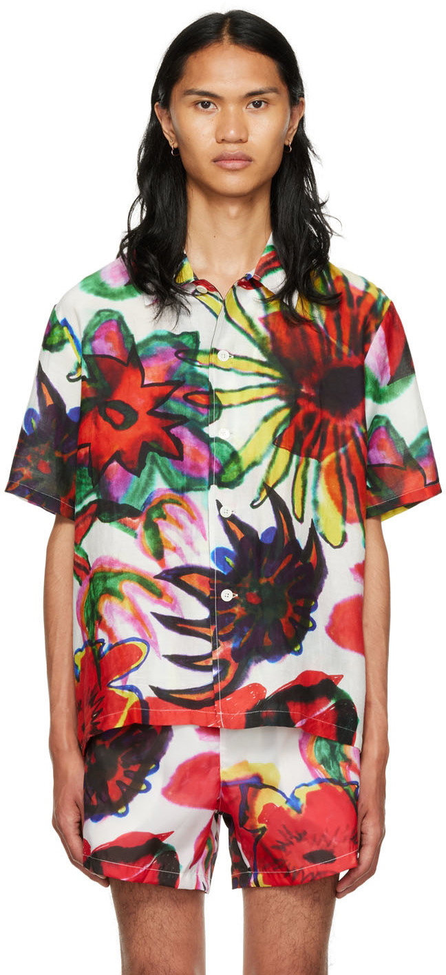 Our Legacy Multicolor Floral Shirt Our Legacy