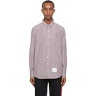 Thom Browne Multicolor Check Straight Fit Shirt