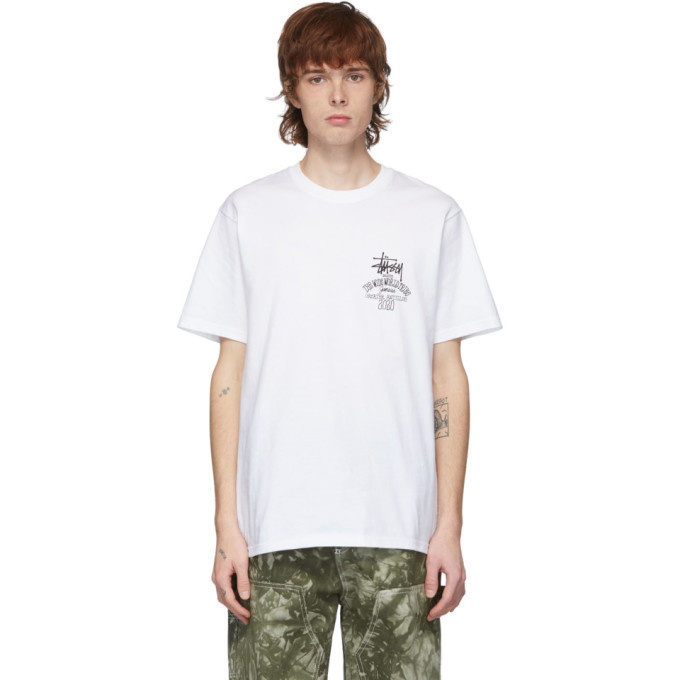 Photo: Stussy White Jamaica World Tribe T-Shirt