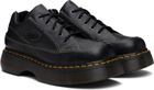 Dr. Martens Black Buzz 5-Eye Milled Nappa Leather Derbys