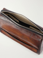 Berluti - Rosewood Scritto Venezia Leather Pouch