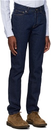 Sunspel Navy Regular Fit Jeans