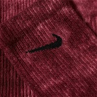 Nike Men's Tiedye Sock - 2 Pack in Multi Colour/Navy/Red