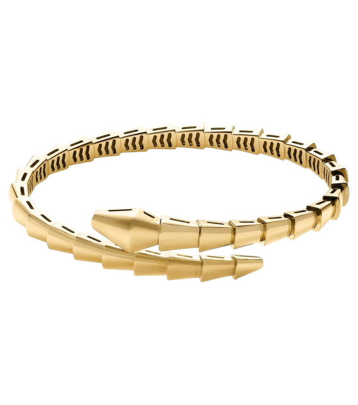 Photo: Bvlgari Serpenti Viper 18kt gold bracelet