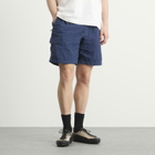 and wander Men's NY Taffeta Hiker Shorts in Dark Blue