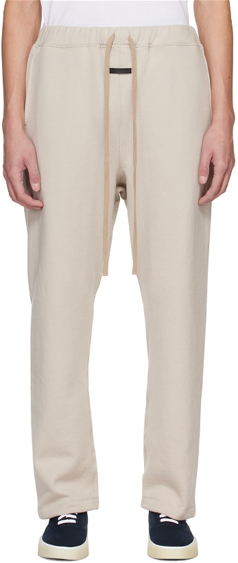 Photo: Fear of God Beige Relaxed Sweatpants