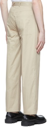 Maryam Nassir Zadeh SSENSE Exclusive Khaki Transmission Trousers