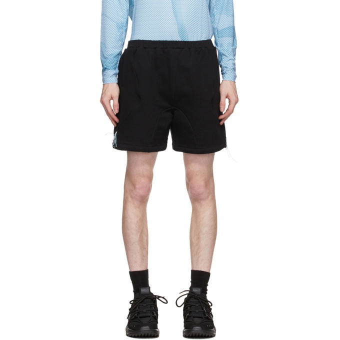 Photo: Saul Nash SSENSE Exclusive Black and Blue Reveal Shorts