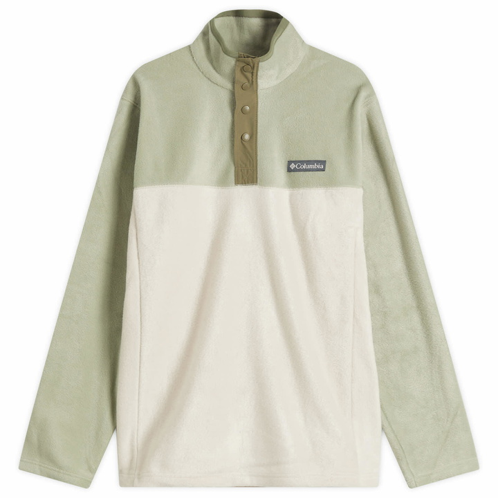 Photo: Columbia Men's Steens Mountain™ Half Snap Fleece II in Dark Stone