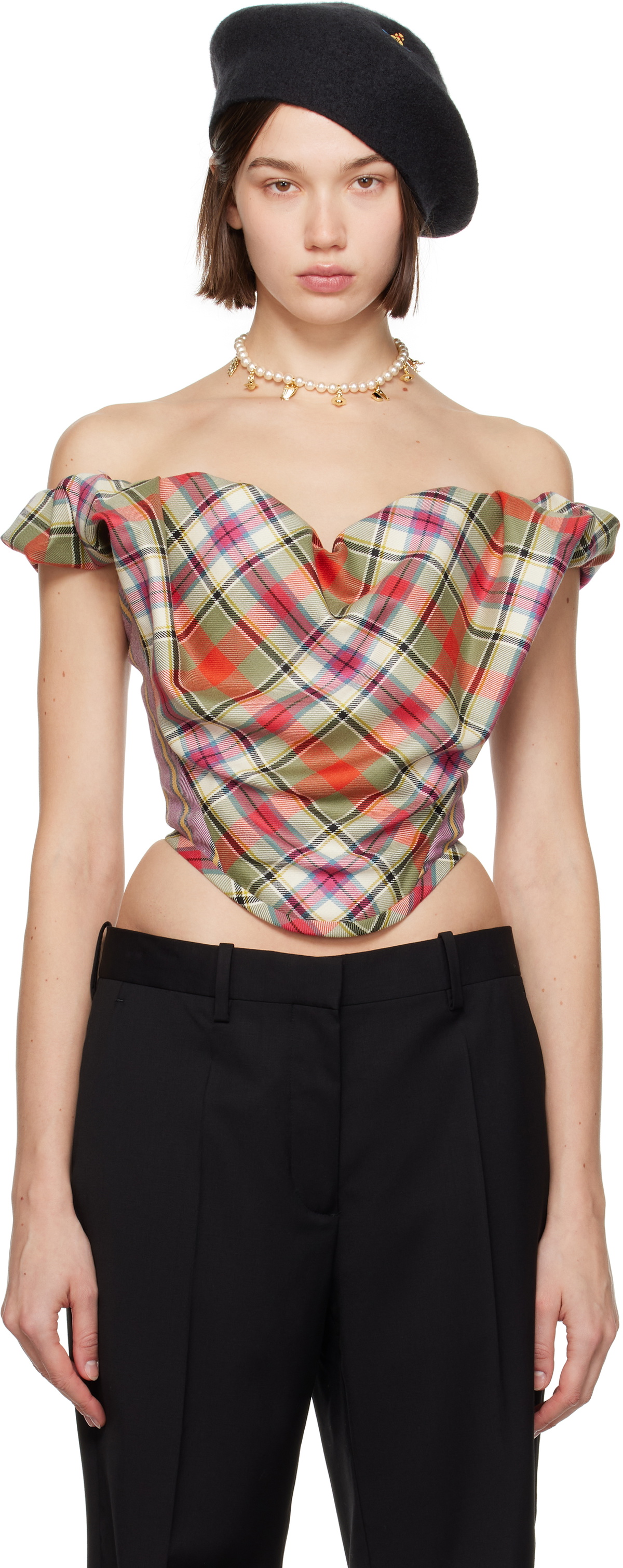 Vivienne Westwood Multicolor Sunday Corset Top
