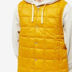 Taion Men's V-Neck Down Vest in Camel