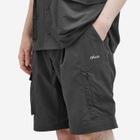 Nanga Men's Dot Air Utility Pocket Cargo Shorts in Black