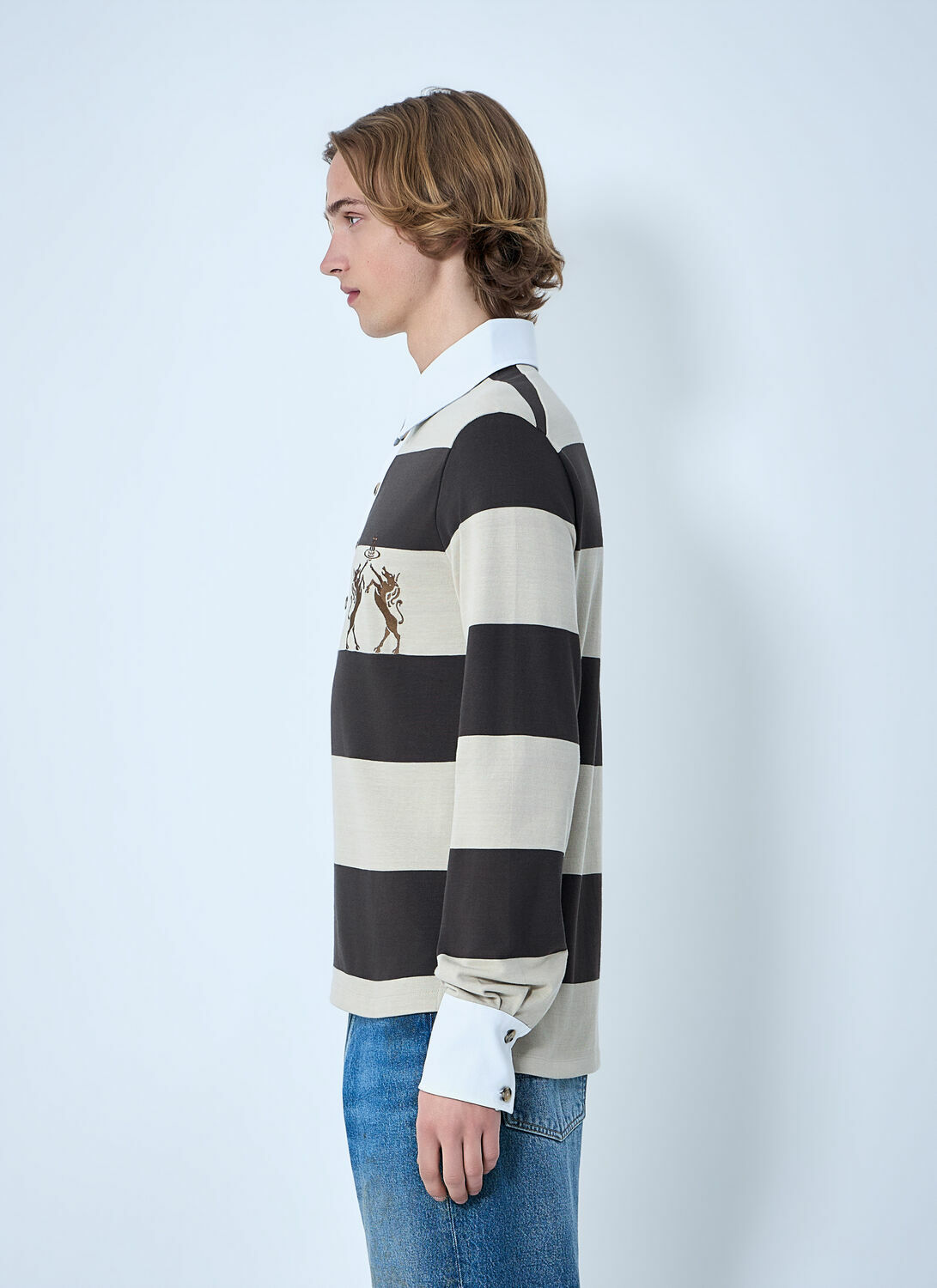 Vivienne Westwood Archive Rugby Cotton Polo Shirt