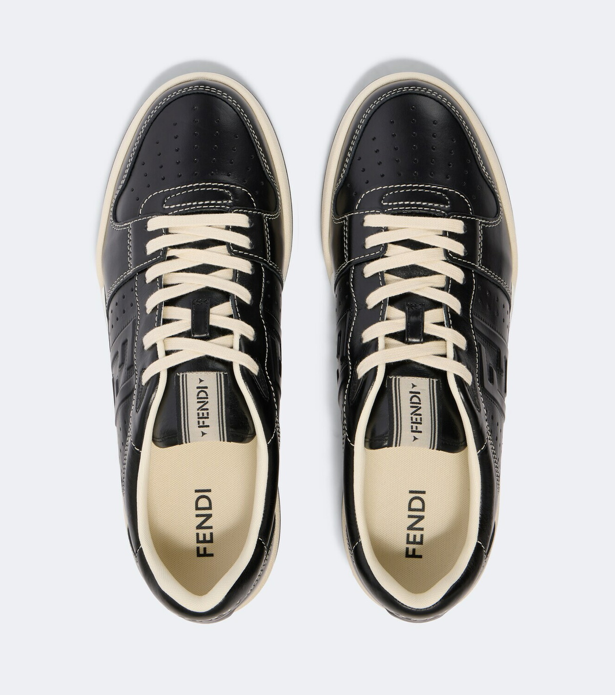 Fendi Fendi Match leather sneakers