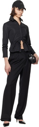 Prototypes Black Outline Tailored Trousers