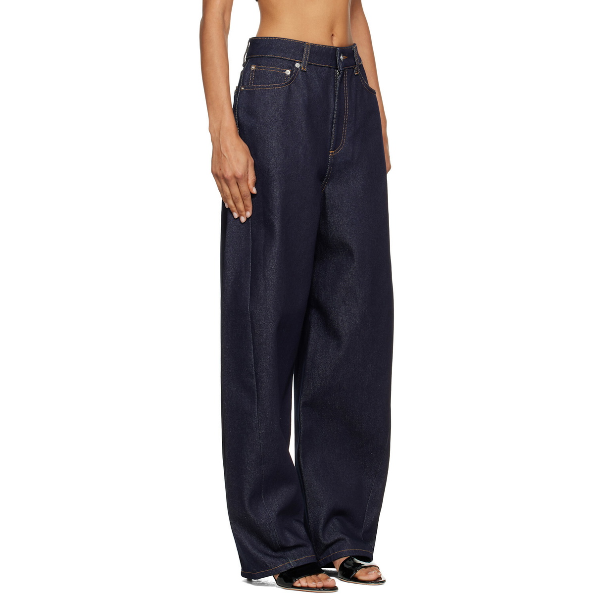 Givenchy Navy Cocoon Denim Jeans