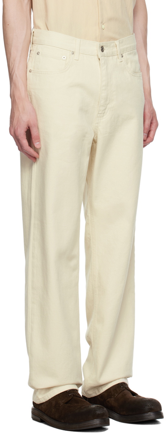 Dunst Off-White Low-Rise Jeans
