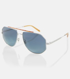 Brunello Cucinelli - x Oliver Peoples Moraldo aviator sunglasses