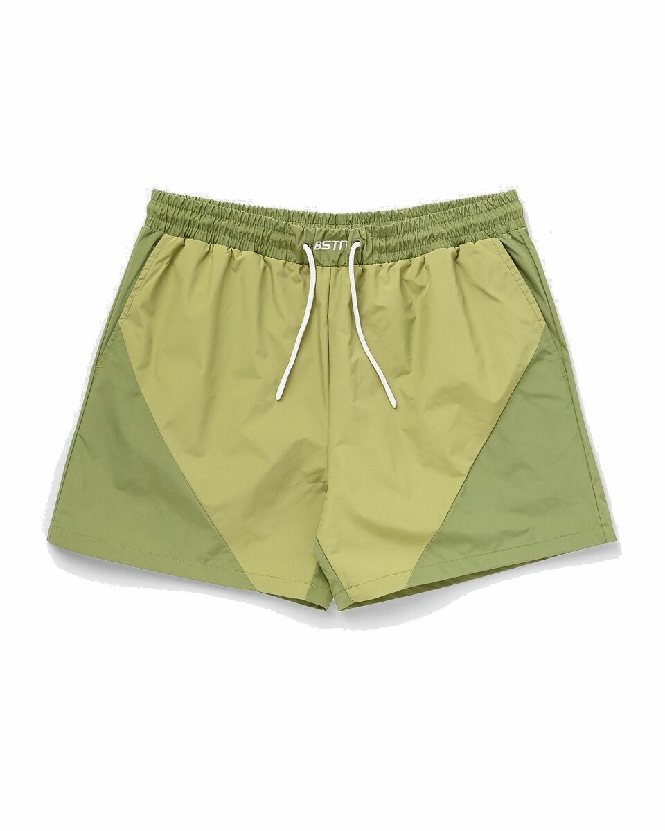 Photo: Bstn Brand Lightweight Sport Shorts Green - Mens - Sport & Team Shorts
