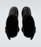 Balenciaga Venom leather biker boots