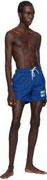 Hugo Blue Drawstring Swim Shorts