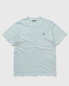 Stone Island Tee Fissato Effect Blue - Mens - Shortsleeves