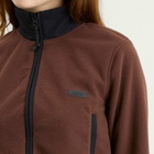 SKIMS Women's Fleece Lounge Shrunken Zip Up Jacket in Cocoa