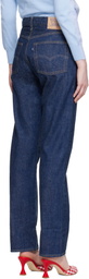 Levi's Navy '70s 501 Jeans