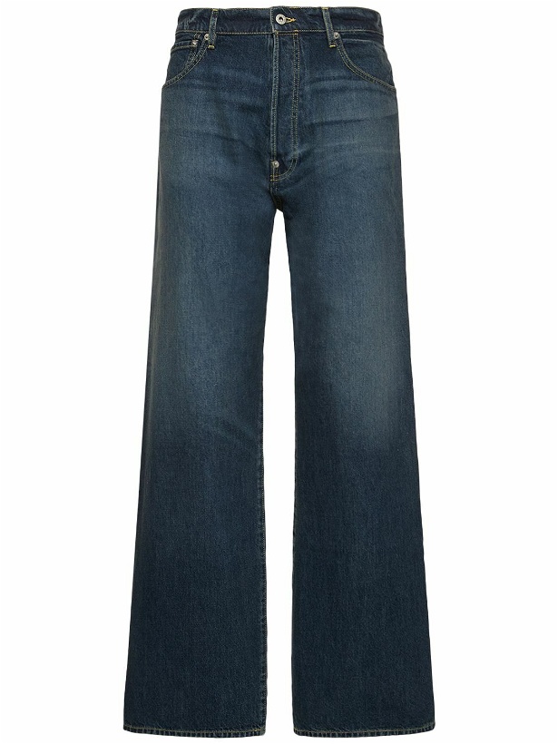 Photo: KENZO PARIS - 24.5cm Relaxed Cotton Denim Jeans