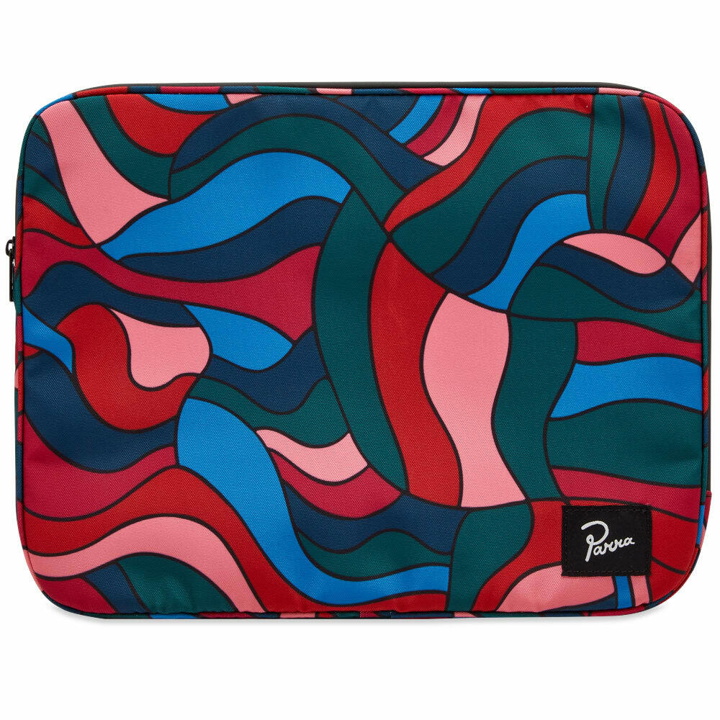 Photo: By Parra Men's Distorted Waves 16" Laptop Sleeve in Multi