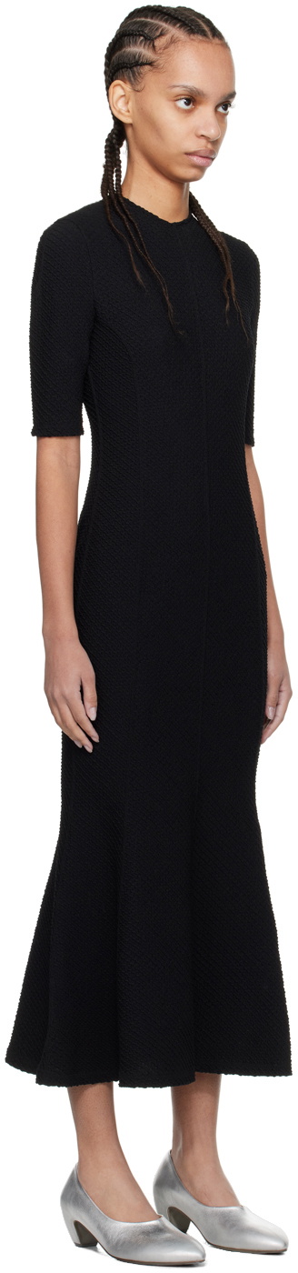 Mame Kurogouchi Black Mermaid Maxi Dress