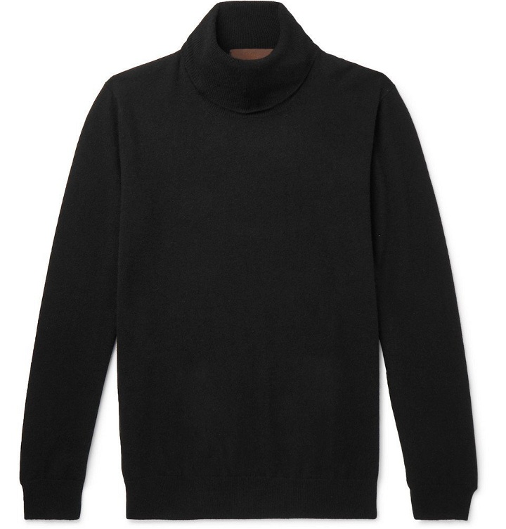 Photo: Altea - Cashmere Rollneck Sweater - Men - Black