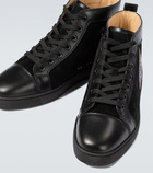 Christian Louboutin - Lou Oui Flat high-top sneakers