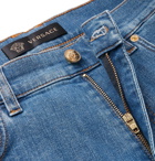 Versace - Slim-Fit Denim Jeans - Mid denim