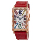Franck Muller Long Island Quartz Diamond White Dial Unisex Watch 952 QZ D 1R COL DR 5N